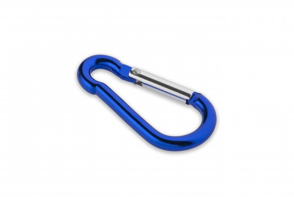 Leichter karabiner für Keyholder blau, 60 mm hoch