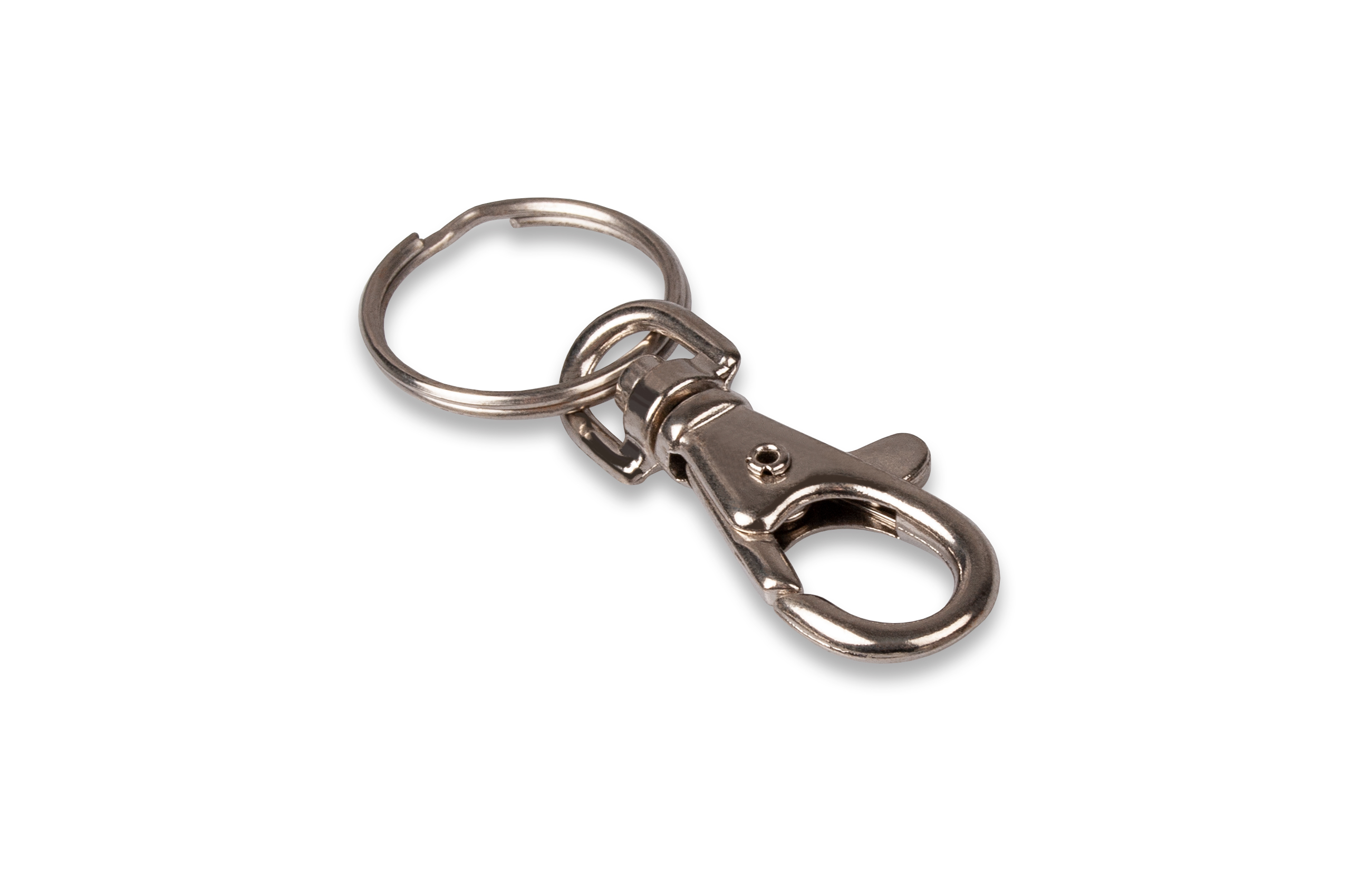 Molain Mini Karabinerhaken – 30 Stück, Zinklegierung, 3,3 Cm, 6 Pastellfarben, 360° Drehbar – Für Schlüsselanhänger, Taschen, DIY, Schmuck, Basteln