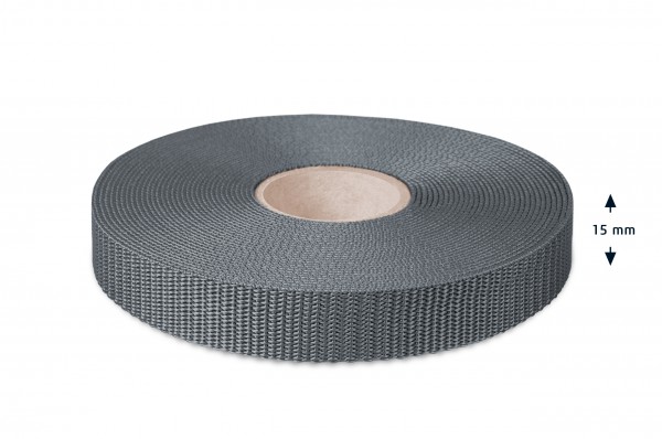 Allzweck Gurtband, Grau 29