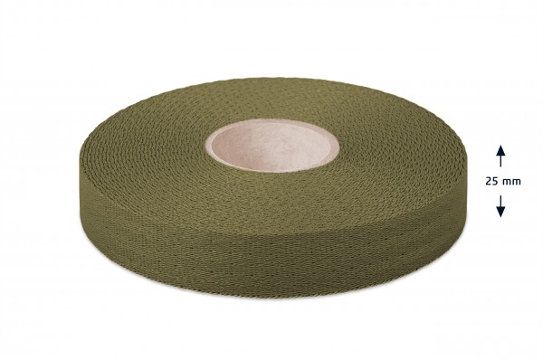 Econyl® Gurtband, recycelt, olive 632