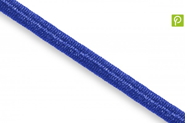 Gummikordel, Econyl® recycelt, 4 mm, royalblau 553